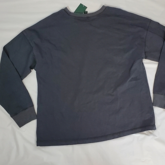 GREY Long-Sleeved Waffleknit Top by Wild Fable in Size Medium - Picture 7 of 7